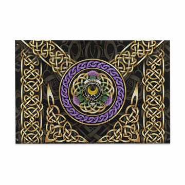 Arnott Clan Crest House Flag Celtic Scottish Thistle 48*72 inch (120*180 cm) - Tartan Vibes Clothing