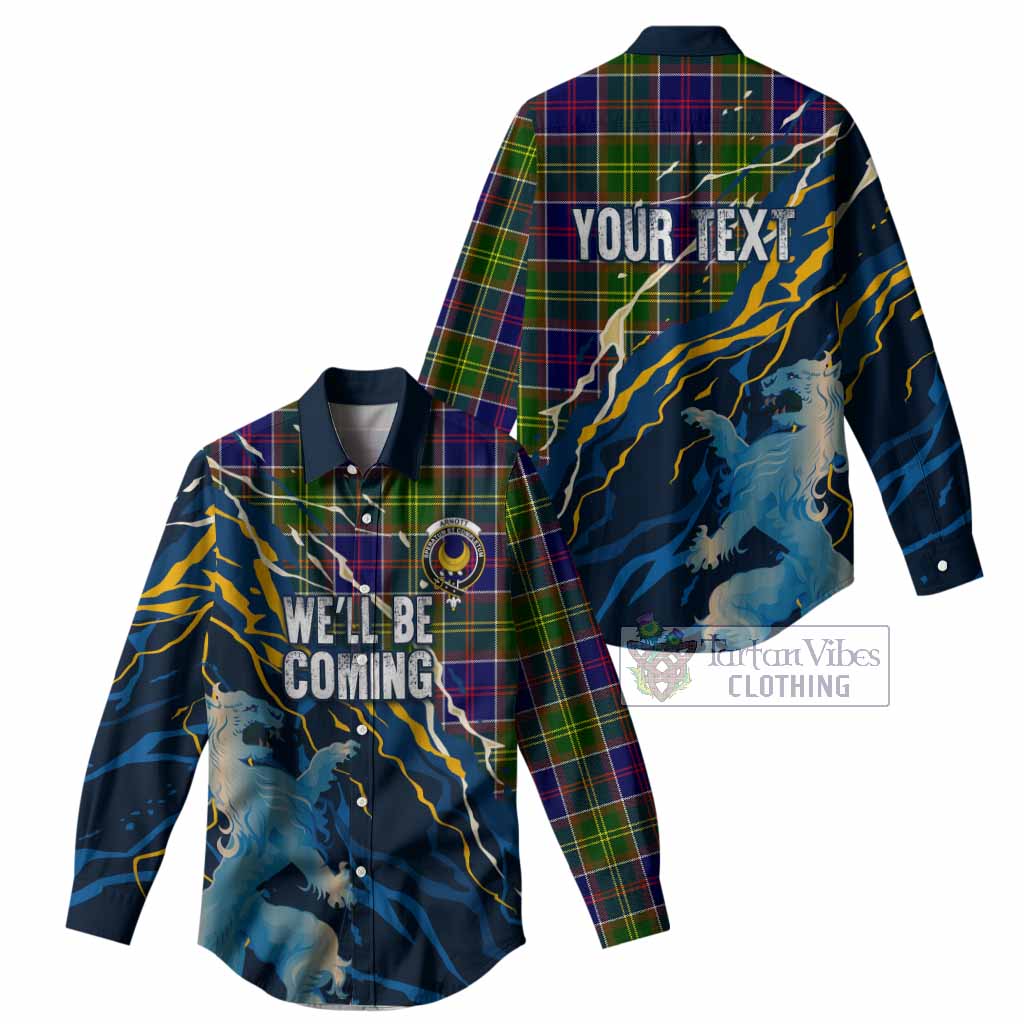 Arnott Scotland Tartan Women Casual Shirt WC2026 Football - We'll Be Coming
