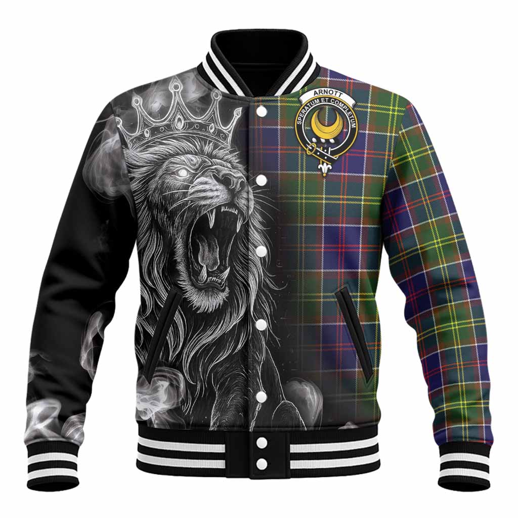 Arnott Tartan Baseball Jacket Roaring Lion Heritage