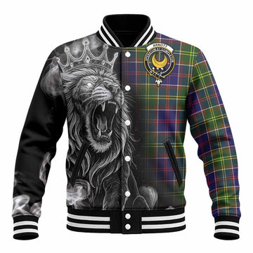 Arnott Tartan Baseball Jacket Roaring Lion Heritage