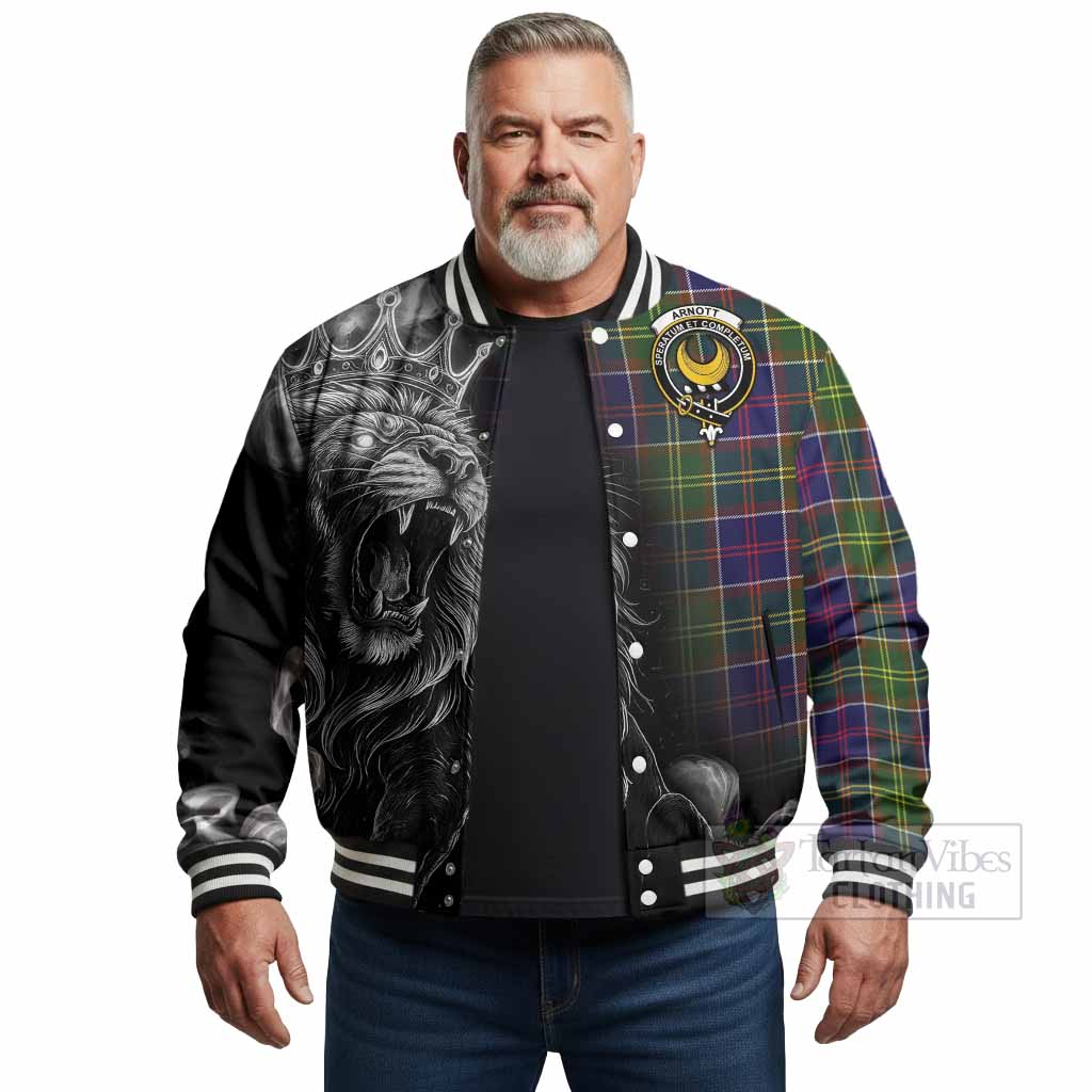Arnott Tartan Baseball Jacket Roaring Lion Heritage