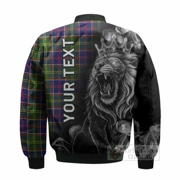 Arnott Tartan Bomber Jacket Roaring Lion Heritage