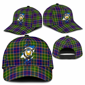 Arnott Tartan Classic Cap with Family Crest In Me Style