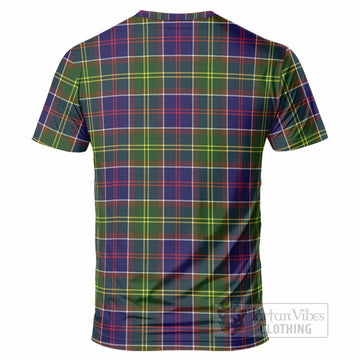 Arnott Tartan Crest T-Shirt Ferocious Lion Style