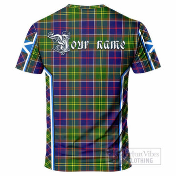 Arnott Tartan Crest T-shirt Scotland Coat of Arm Flag Style