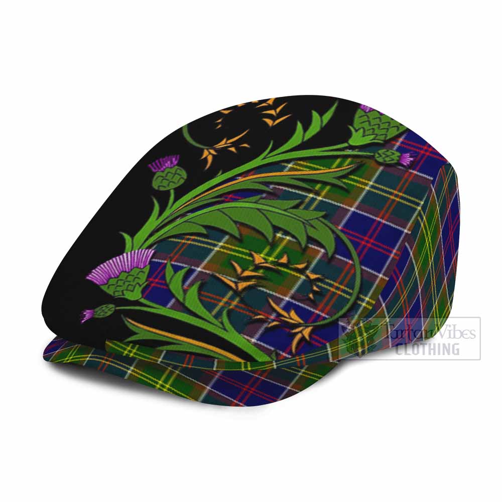 Arnott Tartan Flat Cap, Jeff Cap Scottish Thistle Pride Heritage Art - Tartan Vibes Clothing