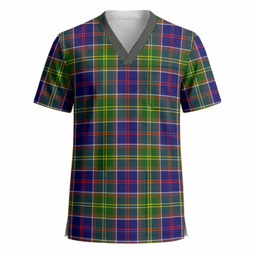 Arnott Tartan Scrub Top - Tartan Vibes Clothing