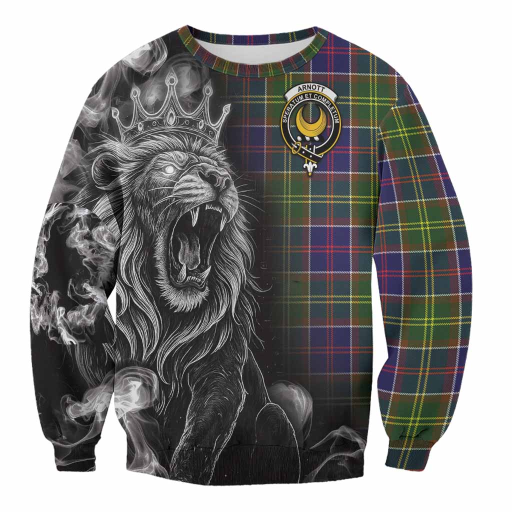 Arnott Tartan Sweatshirt Roaring Lion Heritage