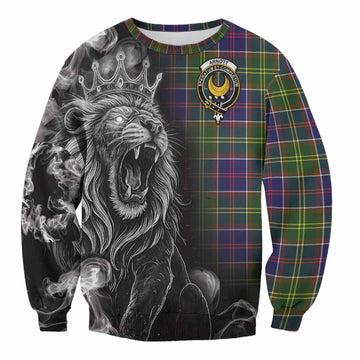 Arnott Tartan Sweatshirt Roaring Lion Heritage