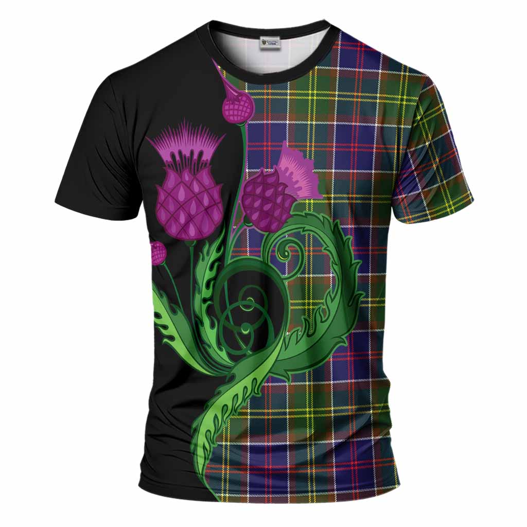 Arnott Tartan T-Shirt Traditional Scottish Thistle