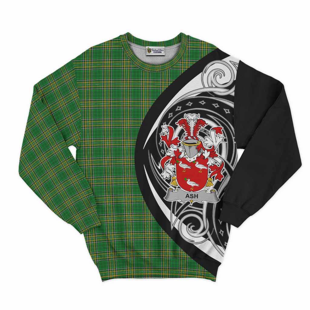 Tartan Vibes Clothing Ash Irish Clan Sweatshirt Celtic Circle Style