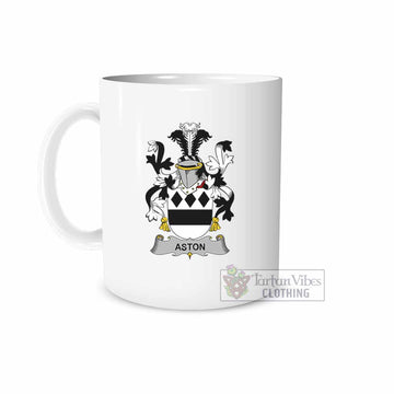 Aston Irish Clan Coat of Arms Ceramic Mug