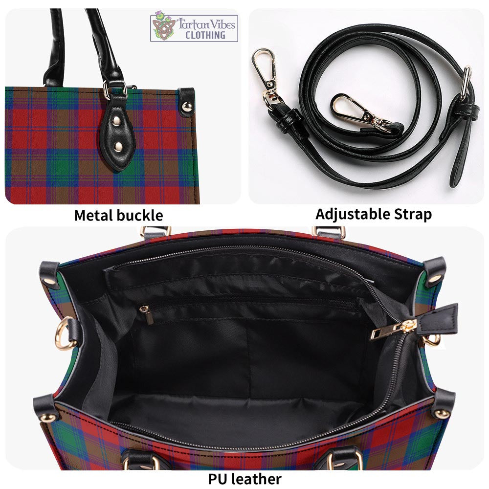 Auchinleck (Affleck) Tartan Luxury Leather Handbags - Tartan Vibes Clothing