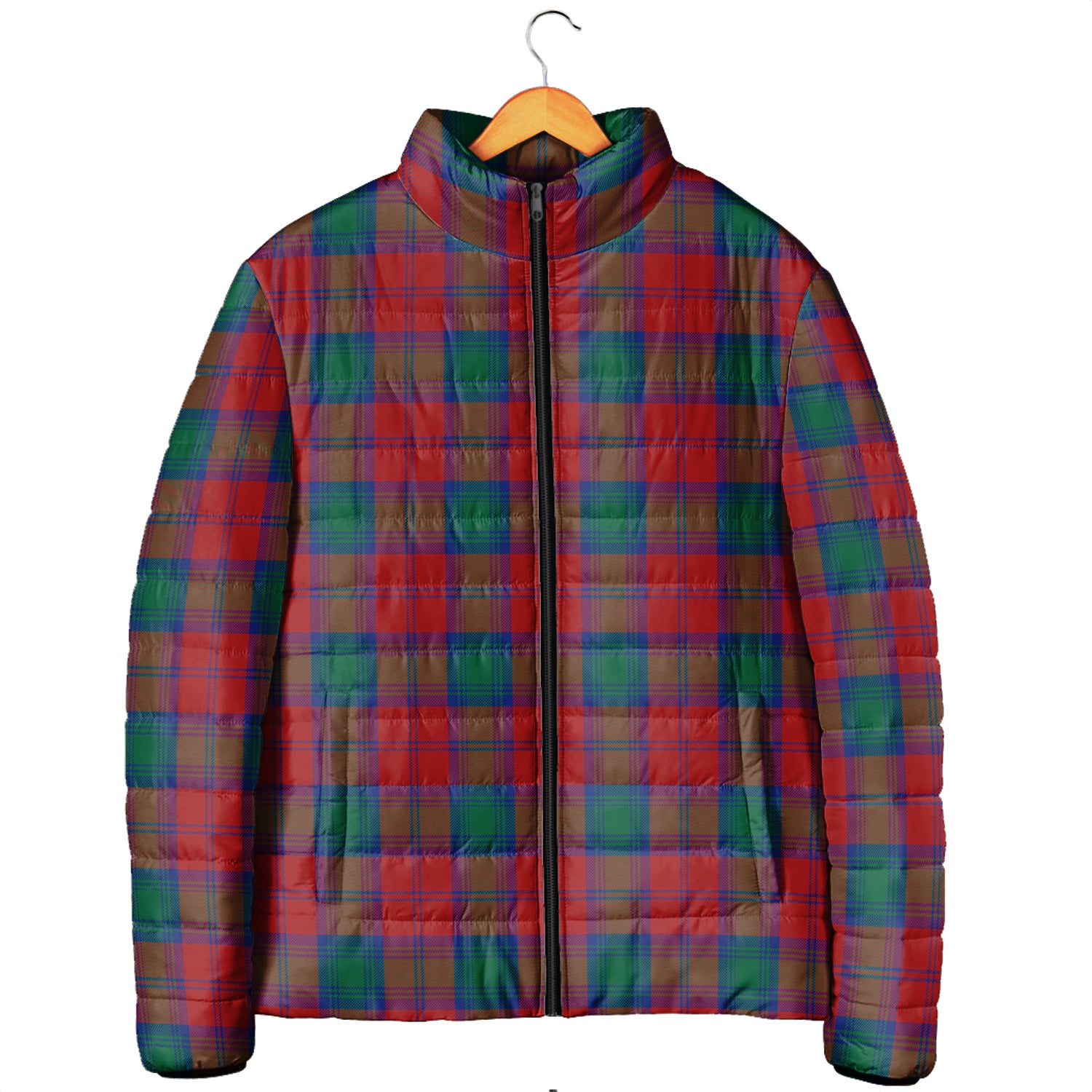 Auchinleck (Affleck) Tartan Padded Jacket Men's Padded Jacket - Tartan Vibes Clothing