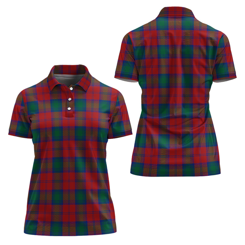Auchinleck Tartan Polo Shirt For Women Women - Tartanvibesclothing