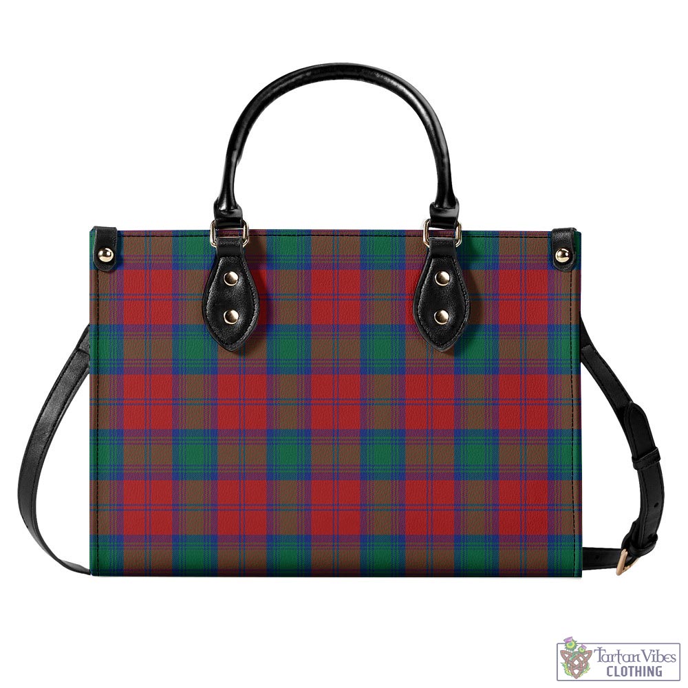 Auchinleck (Affleck) Tartan Luxury Leather Handbags L - Tartan Vibes Clothing