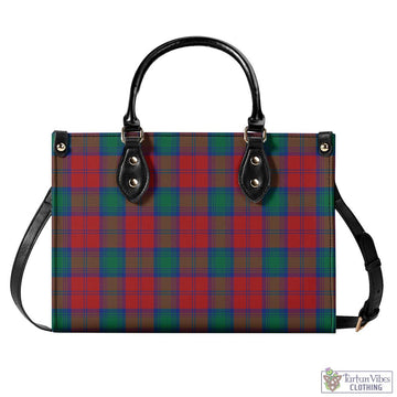 Auchinleck (Affleck) Tartan Luxury Leather Handbags L - Tartan Vibes Clothing