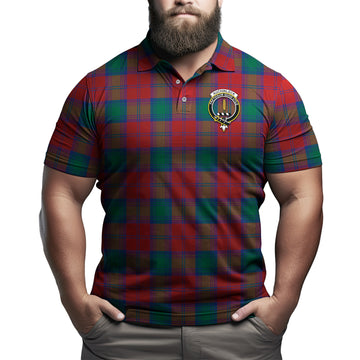 Auchinleck Tartan Men's Polo Shirt with Family Crest