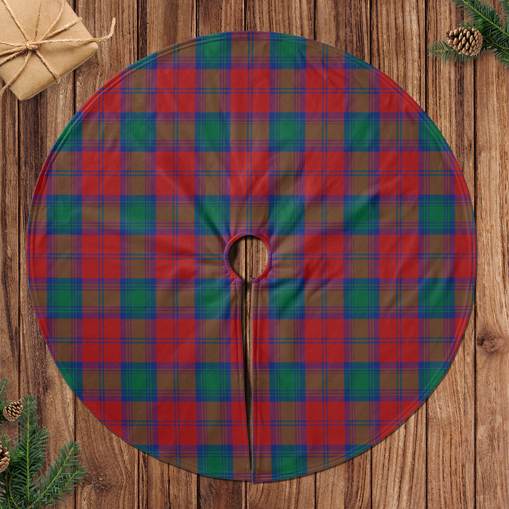 Auchinleck (Affleck) Tartan Christmas Tree Skirt 47*47 inch - Tartan Vibes Clothing
