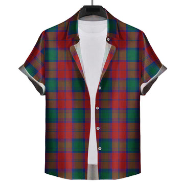 Auchinleck Tartan Short Sleeve Button Down Shirt