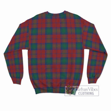 Auchinleck (Affleck) Tartan Sweatshirt with Family Crest DNA In Me Style - Tartan Vibes Clothing