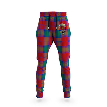 Auchinleck (Affleck) Tartan Joggers Pants with Family Crest 5XL - Tartan Vibes Clothing