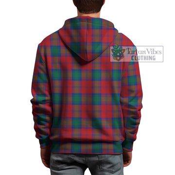 Auchinleck (Affleck) Tartan Hoodie with Family Crest DNA In Me Style - Tartan Vibes Clothing