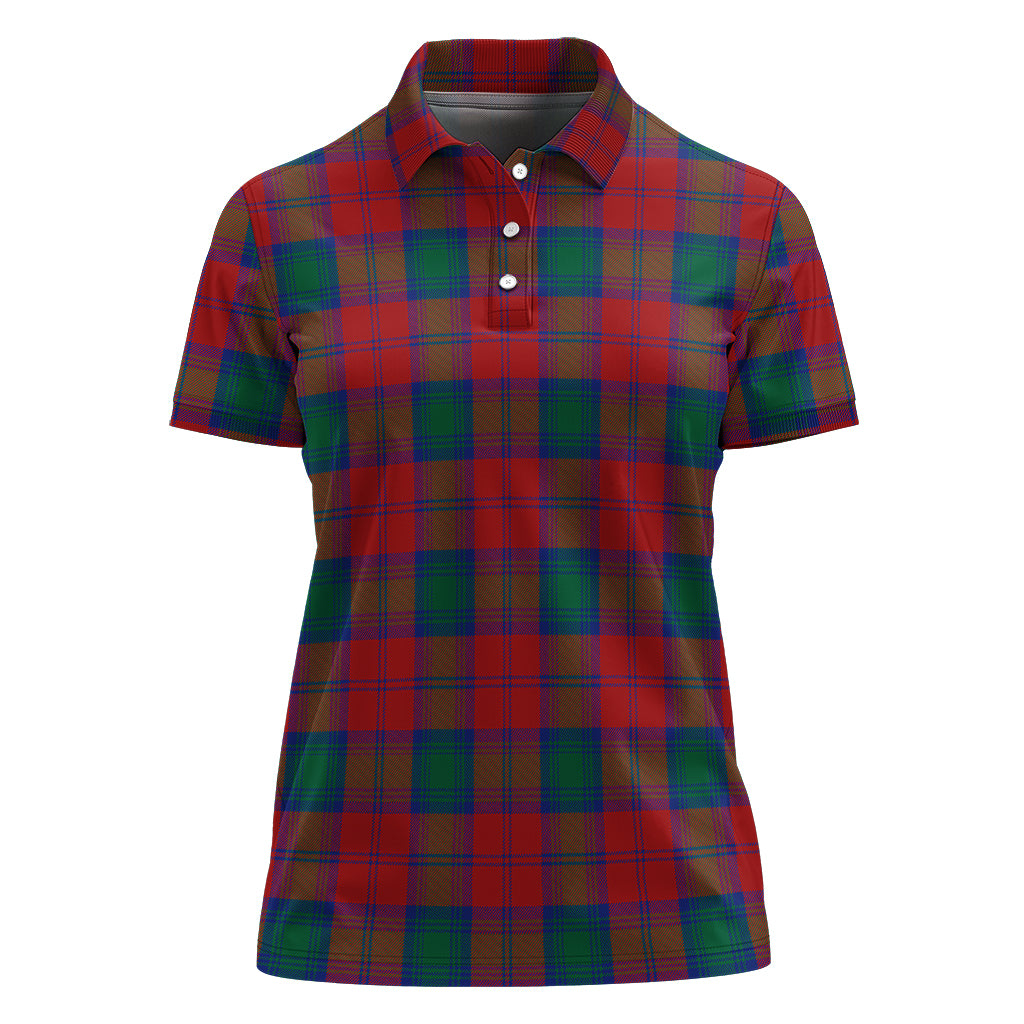 Auchinleck Tartan Polo Shirt For Women - Tartanvibesclothing