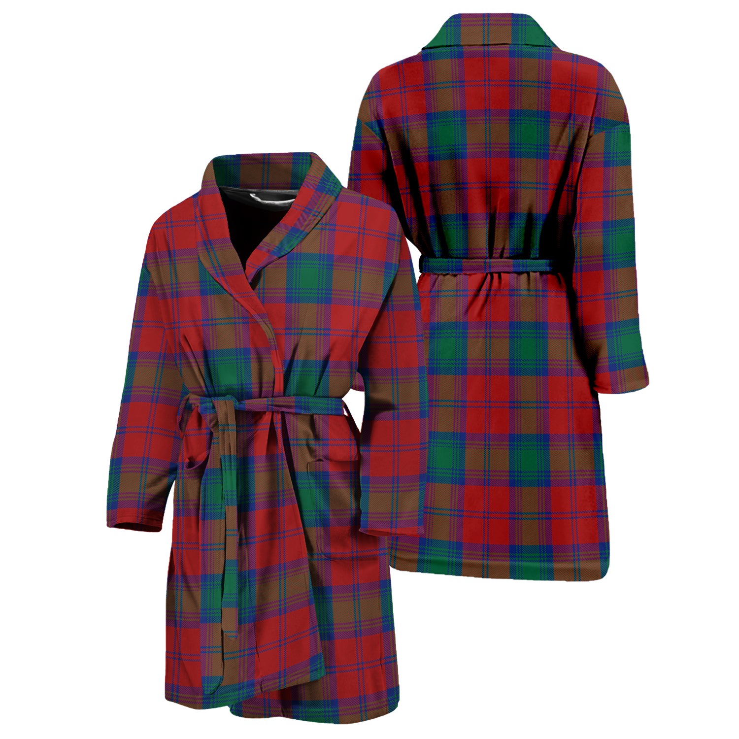 Auchinleck (Affleck) Tartan Bathrobe Unisex M - Tartan Vibes Clothing