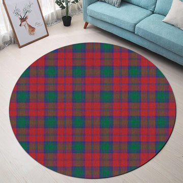 Auchinleck (Affleck) Tartan Round Rug - Tartan Vibes Clothing