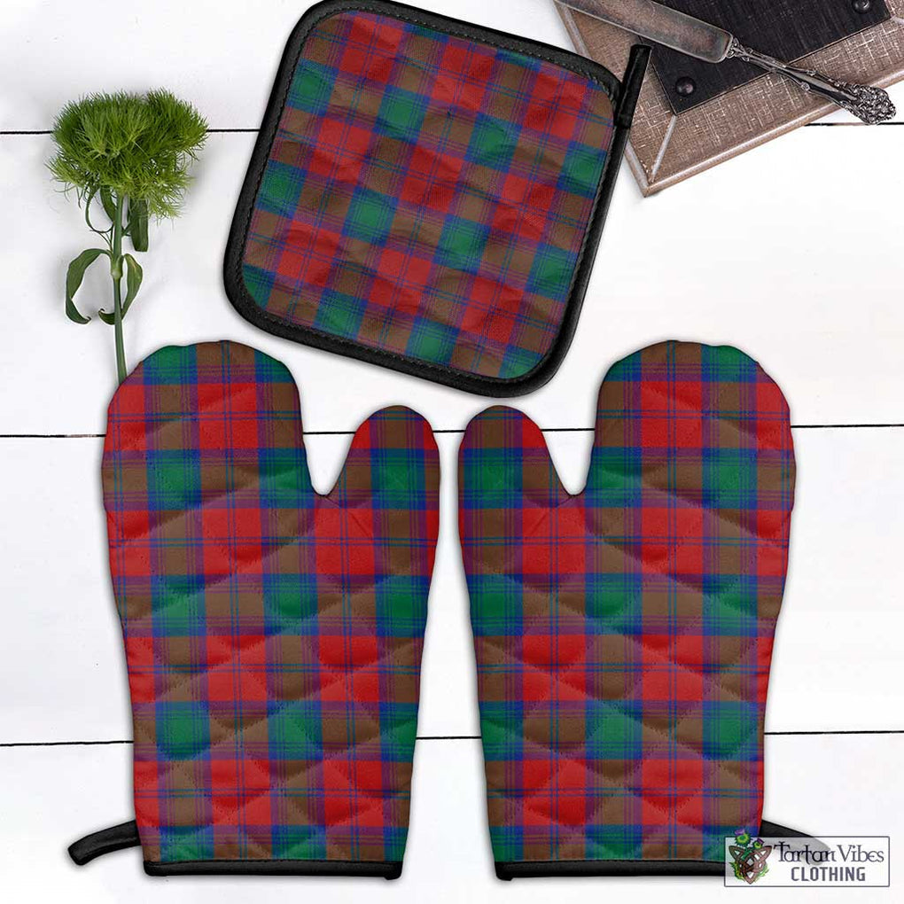 Auchinleck (Affleck) Tartan Combo Oven Mitt & Pot-Holder - Tartan Vibes Clothing