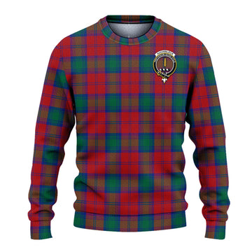 Auchinleck (Affleck) Tartan Ugly Sweater with Family Crest - Tartan Vibes Clothing