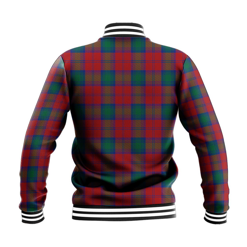 Auchinleck (Affleck) Tartan Baseball Jacket with Family Crest - Tartan Vibes Clothing