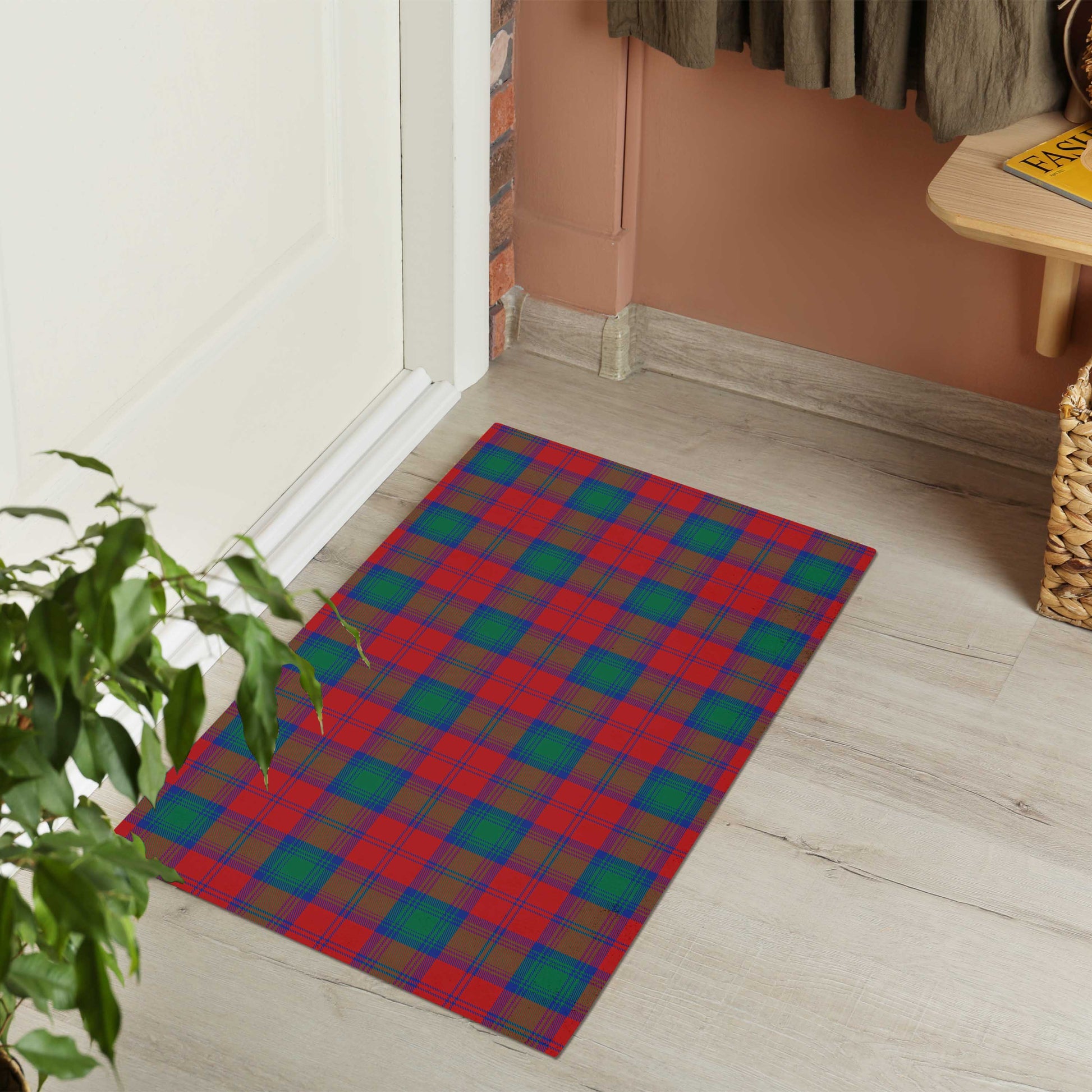 Auchinleck (Affleck) Tartan Rubber Doormat - Tartan Vibes Clothing