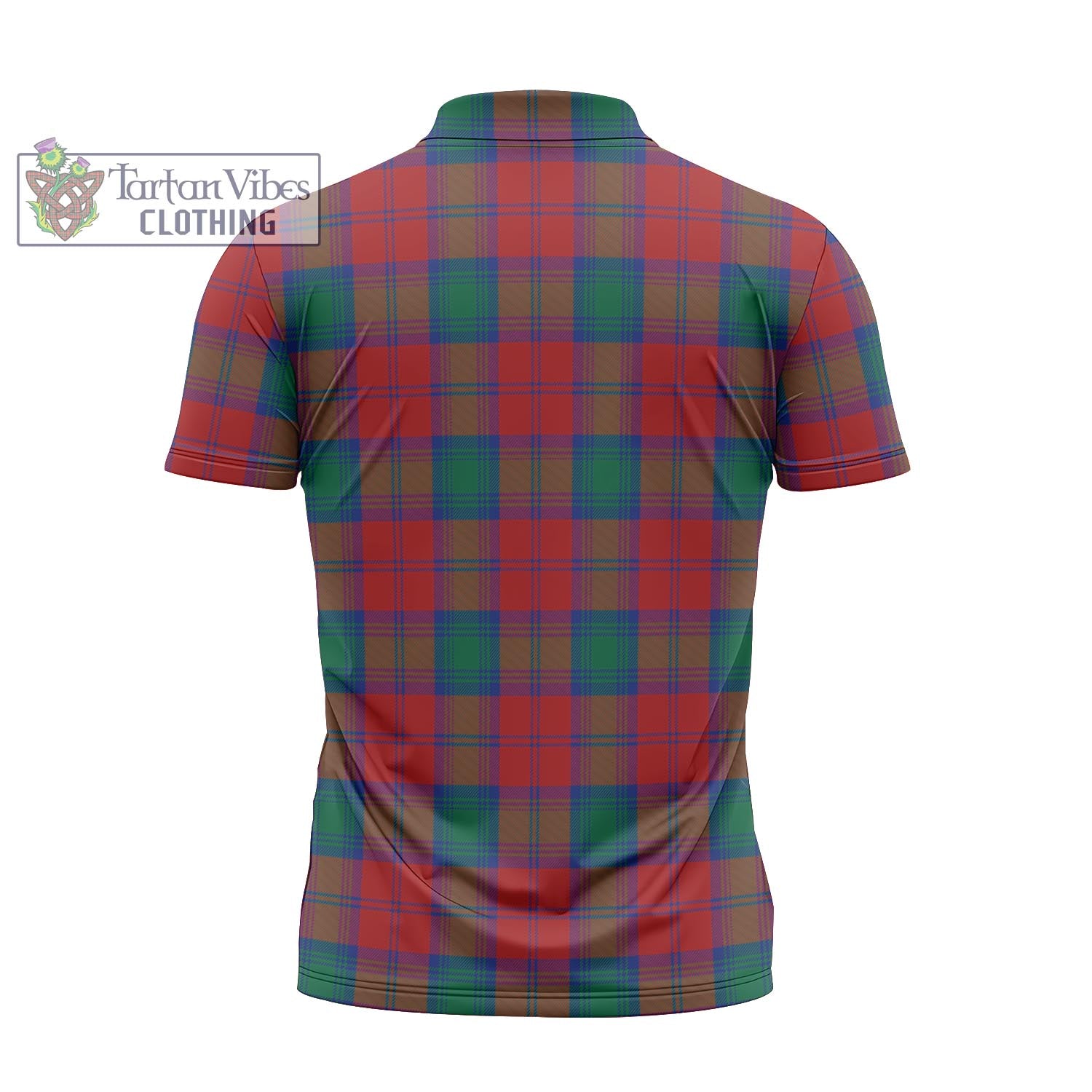 Auchinleck (Affleck) Tartan Zipper Polo Shirt - Tartan Vibes Clothing