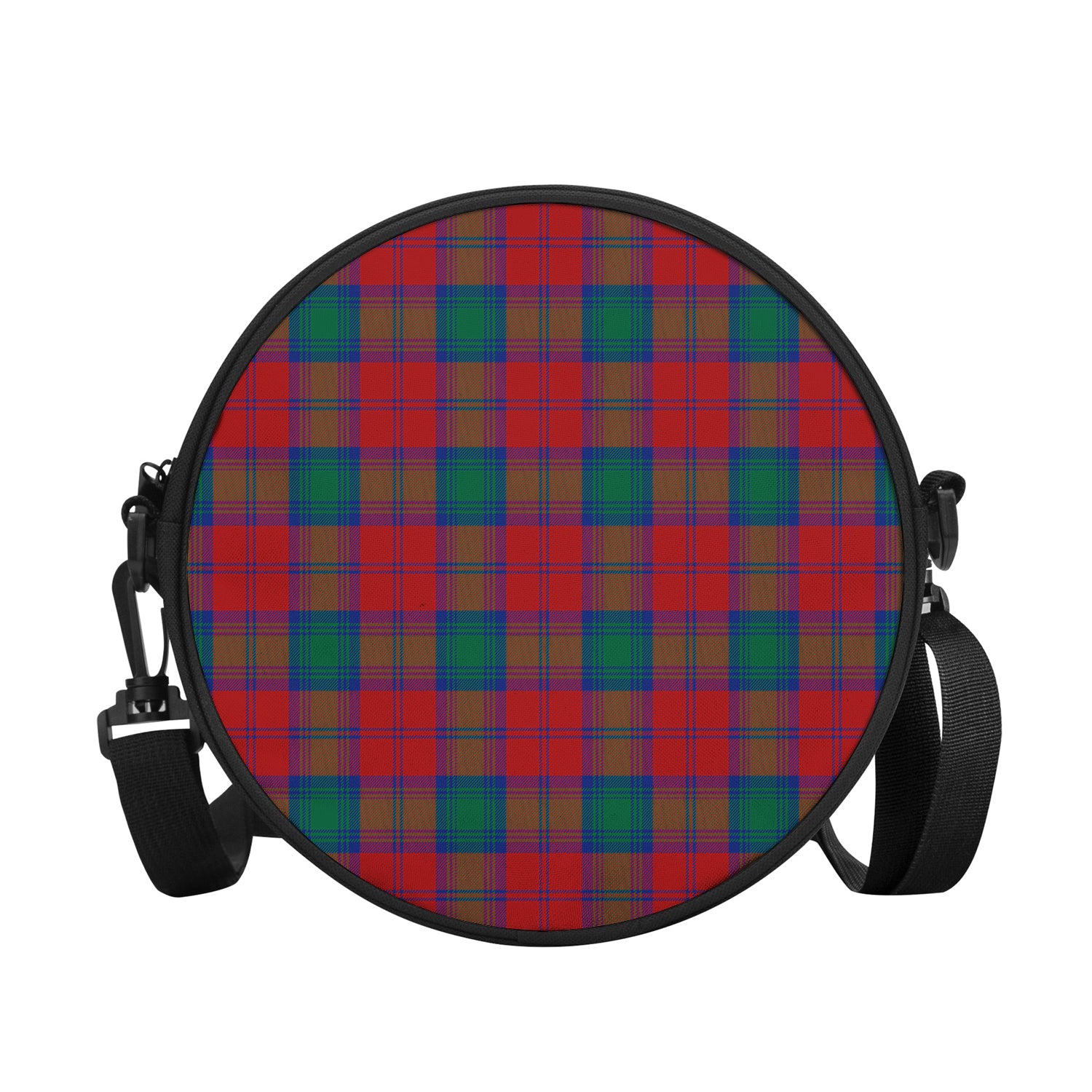 Auchinleck Tartan Round Satchel Bags - Tartanvibesclothing