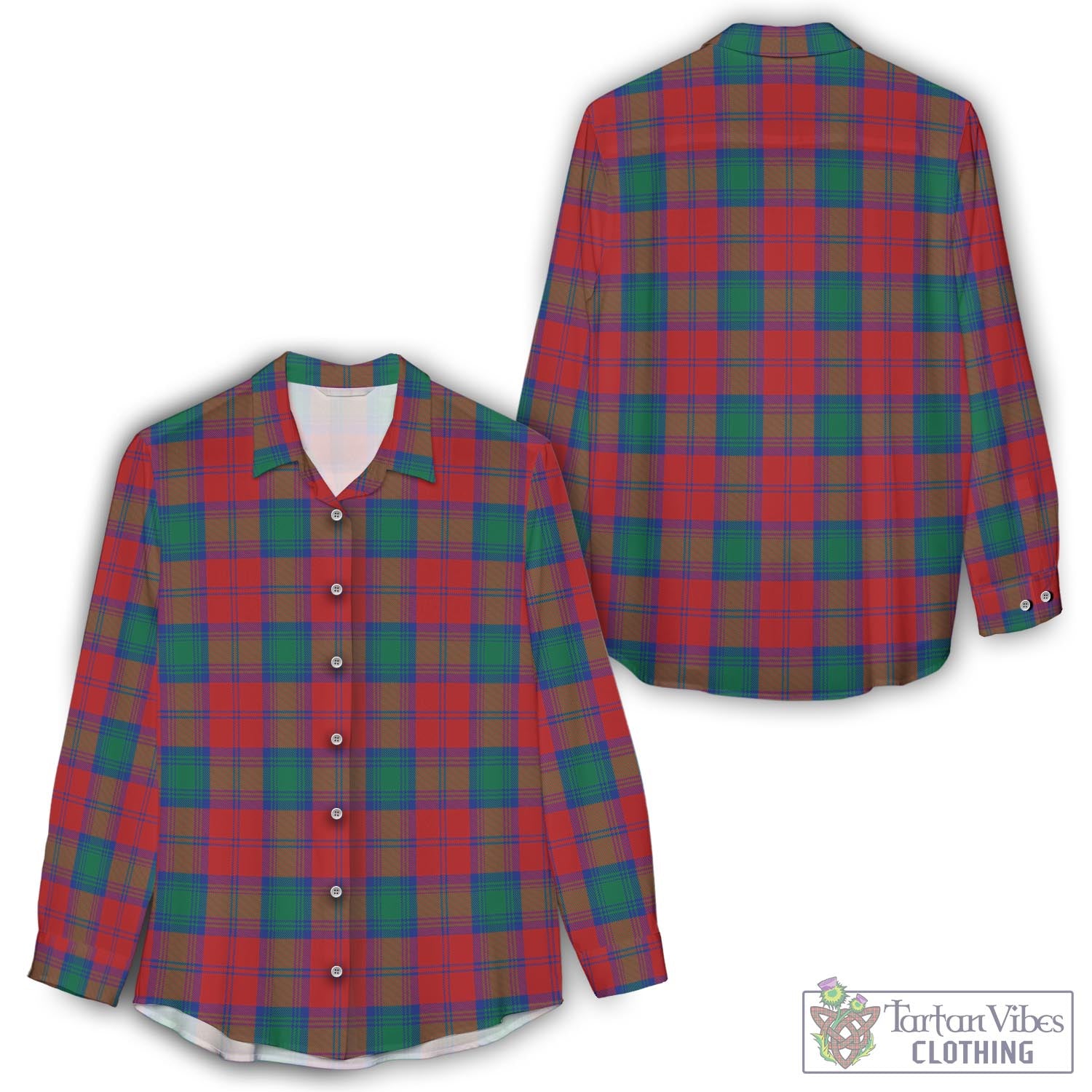 Auchinleck (Affleck) Tartan Women's Casual Shirt - Tartan Vibes Clothing