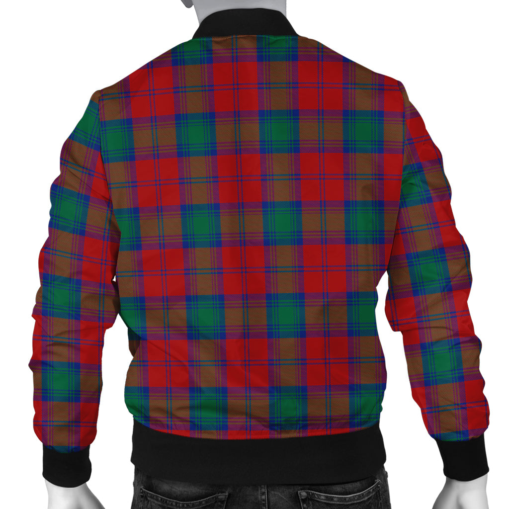 Auchinleck (Affleck) Tartan Bomber Jacket with Family Crest - Tartan Vibes Clothing
