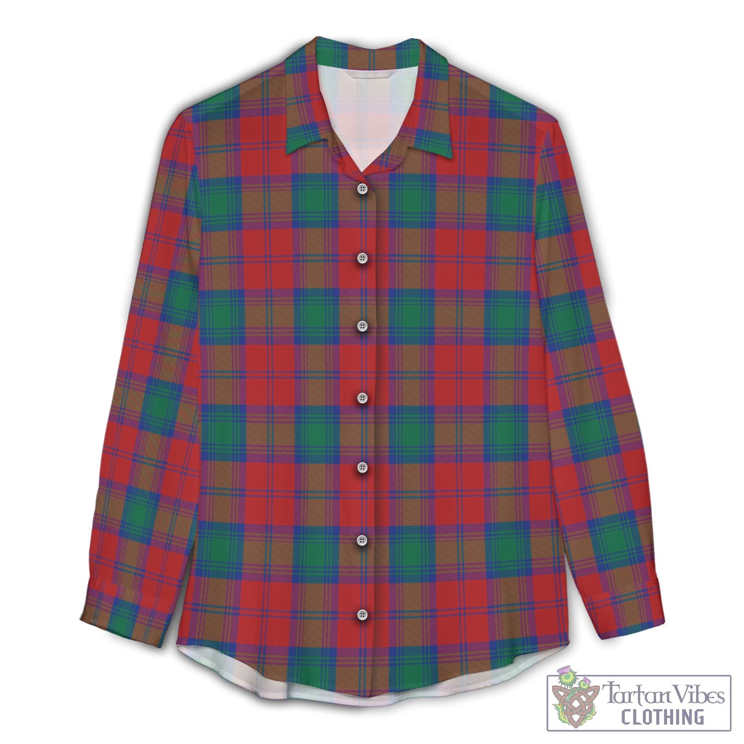Auchinleck (Affleck) Tartan Women's Casual Shirt - Tartan Vibes Clothing
