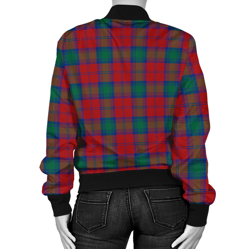 Auchinleck (Affleck) Tartan Bomber Jacket with Family Crest - Tartan Vibes Clothing