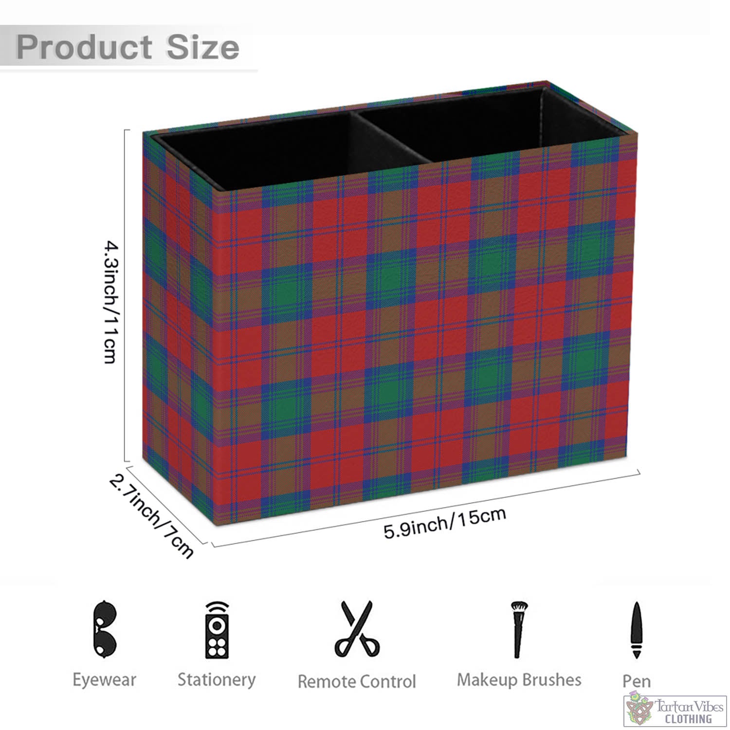 Auchinleck (Affleck) Tartan Pen Holder - Tartan Vibes Clothing
