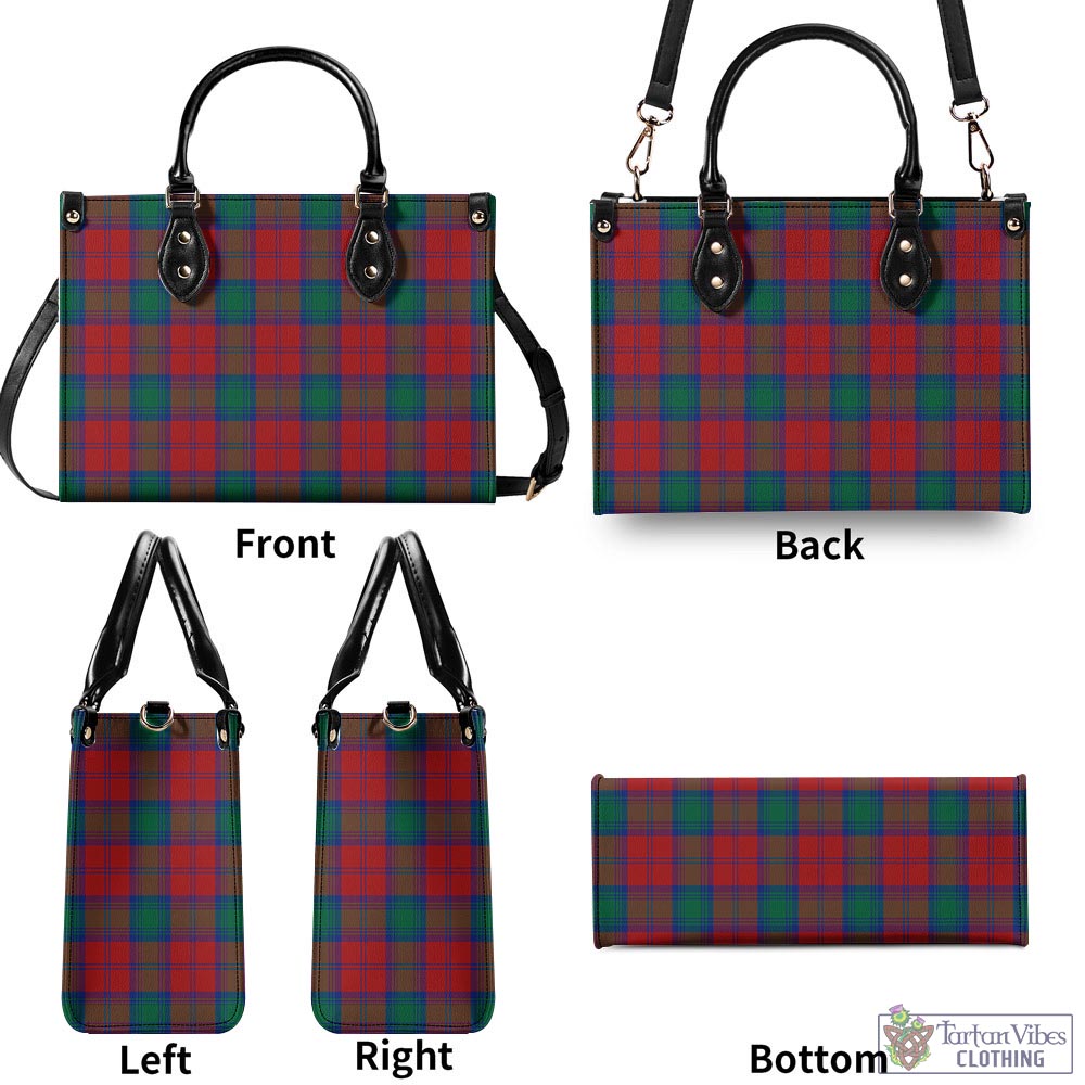 Auchinleck (Affleck) Tartan Luxury Leather Handbags - Tartan Vibes Clothing