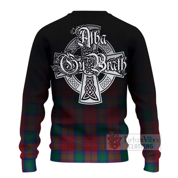 Auchinleck (Affleck) Tartan Ugly Sweater Featuring Alba Gu Brath Family Crest Celtic Inspired - Tartan Vibes Clothing