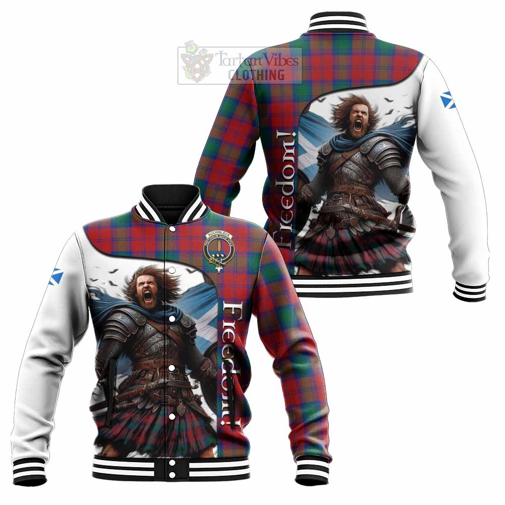 Auchinleck (Affleck) Crest Tartan Baseball Jacket Inspired by the Freedom of Scottish Warrior - Tartan Vibes Clothing