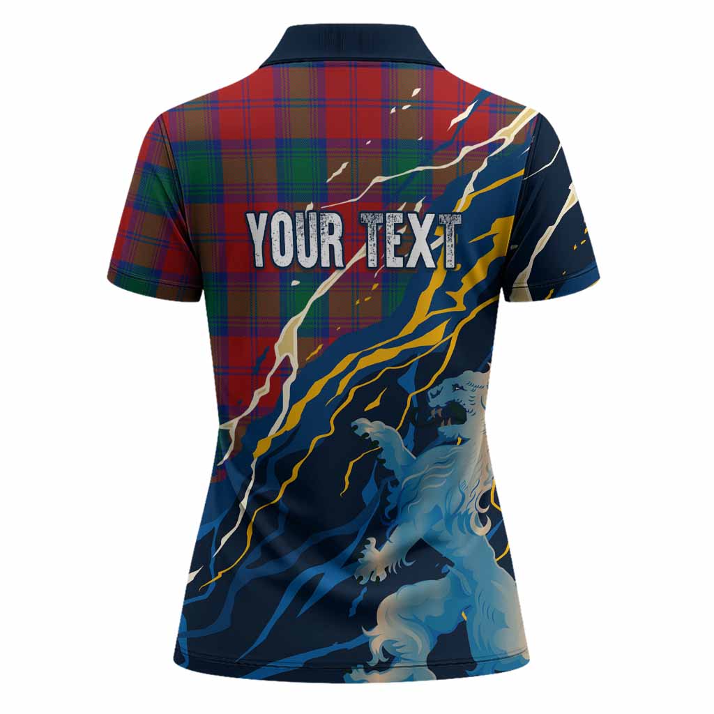 Auchinleck (Affleck) Scotland Tartan Women Polo Shirt WC2026 Football - We'll Be Coming