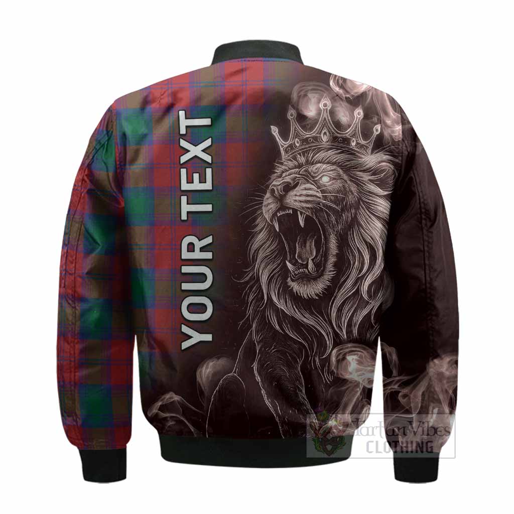 Auchinleck (Affleck) Tartan Bomber Jacket Roaring Lion Heritage