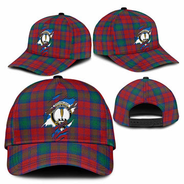 Auchinleck (Affleck) Tartan Classic Cap with Family Crest In Me Style