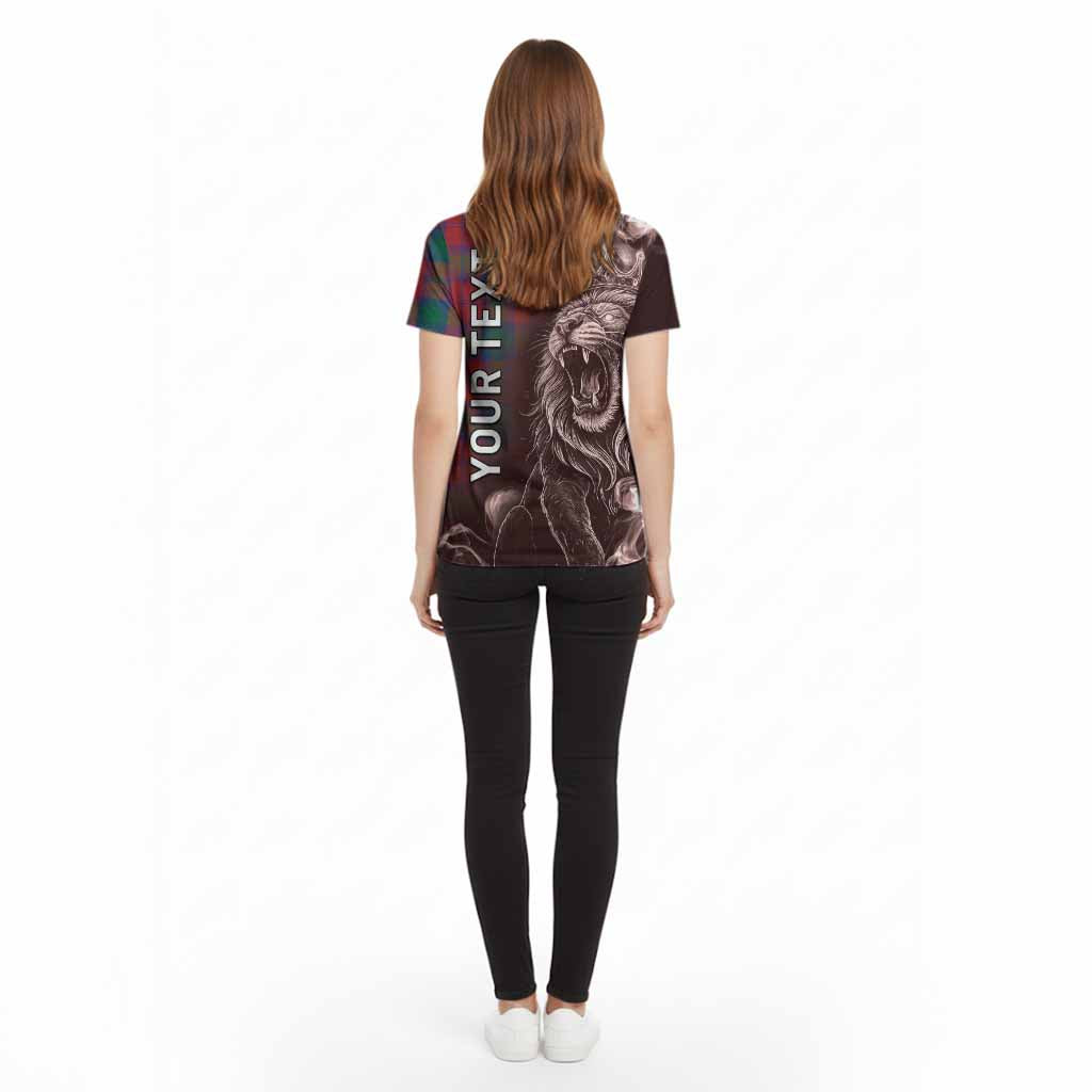 Auchinleck (Affleck) Tartan Cotton T-shirt Roaring Lion Heritage