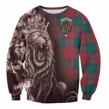 Auchinleck (Affleck) Tartan Sweatshirt Roaring Lion Heritage
