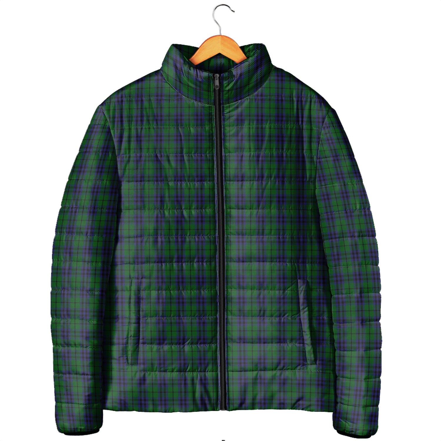 Austin Tartan Padded Jacket Men's Padded Jacket - Tartan Vibes Clothing